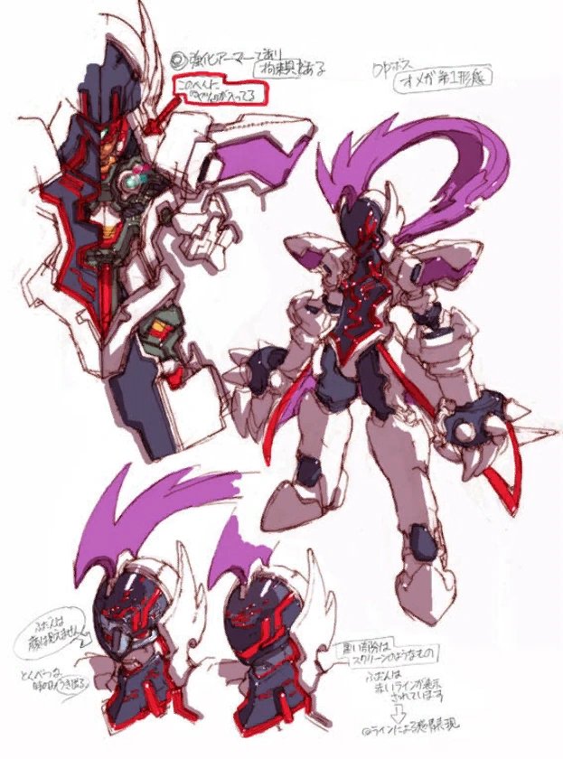 EdgeVee's tweet photo. Omega's concept arts are something else dude. These go fucking HARD https://t.co/yeOP4OOXxj