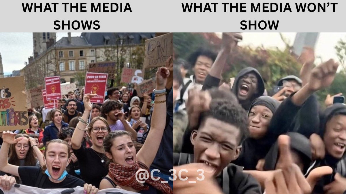C_3C_3's tweet photo. France…

How propaganda works.

The Media is the enemy of the people. https://t.co/UaQTIkPXe7