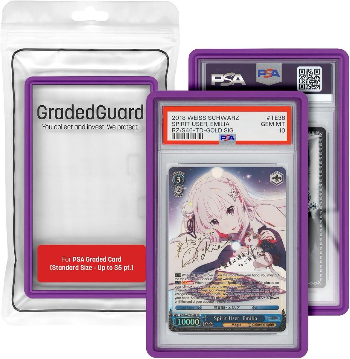 TCGOP_Alert's tweet photo. GradedGuard PSA slab protectors are discounted for Prime Big Deal Days! Various colors in stock. Just $9.60 (20% off). Check out other collectible &amp; toy deals exclusive to Prime members. CardGame #OnePiece #OnePieceCardGame https://t.co/HGMl81roLC