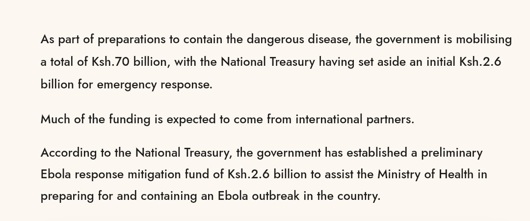 MwangoCapital's tweet photo. Very interesting that the government has quickly done the math and determined that Kenya needs KES 70B to deal with Ebola, with 96% of it expected to come from international donors. https://t.co/6fryyPXIkS