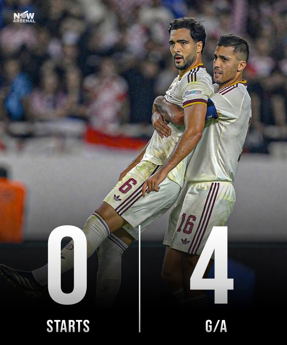 now_arsenaI's tweet photo. Spain were 1-0 down against Croatia. On comes Mikel Merino…

He scores twice and they win 2-1.

He’s not started a single game this international break and has three goals and one assist.

He’s a cheat code. 🇪🇸 https://t.co/QO2S52ohy1