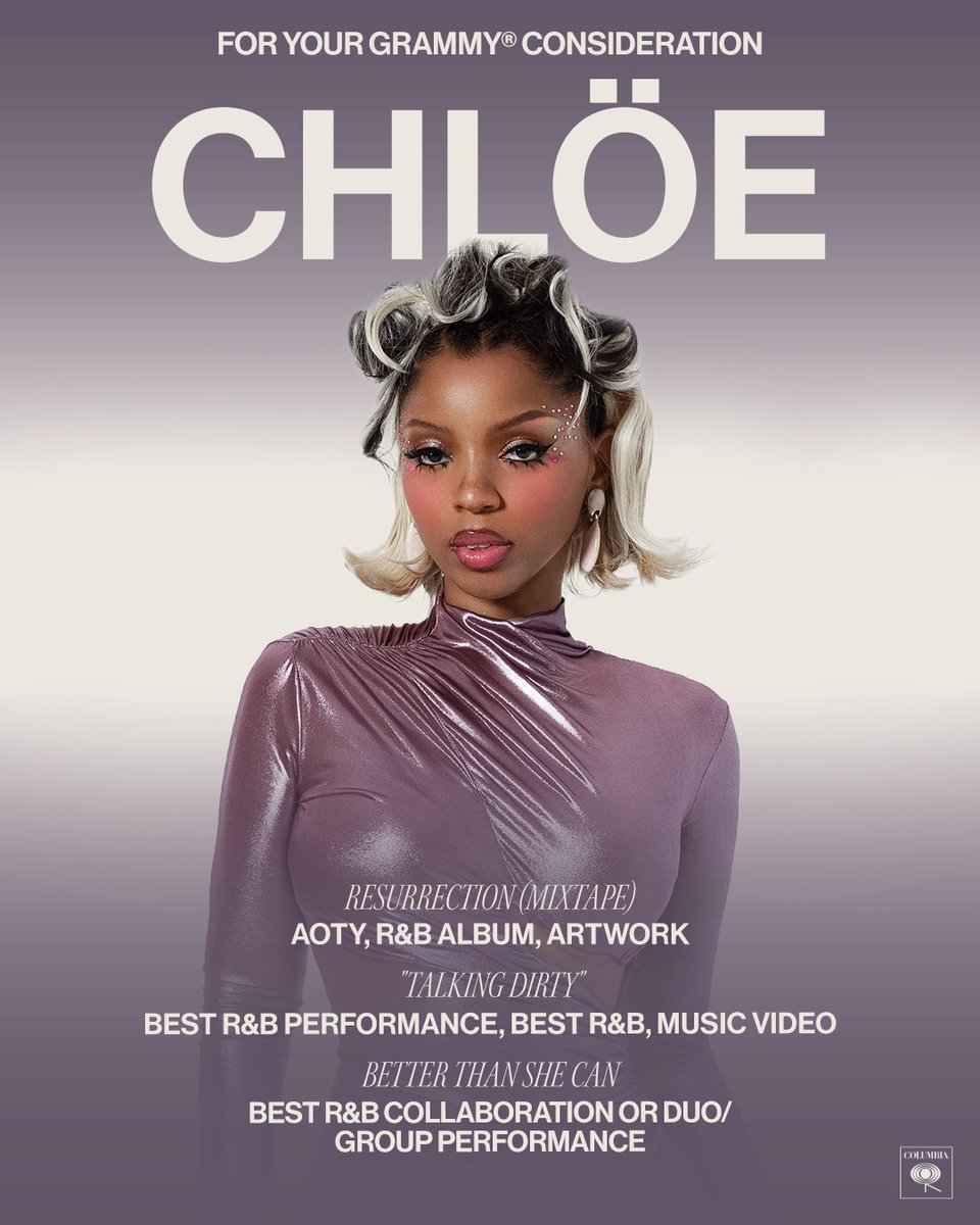 ChloeBailey's tweet photo. for your #Grammy consideration 🤍⚡️ https://t.co/L1spKx1x1E