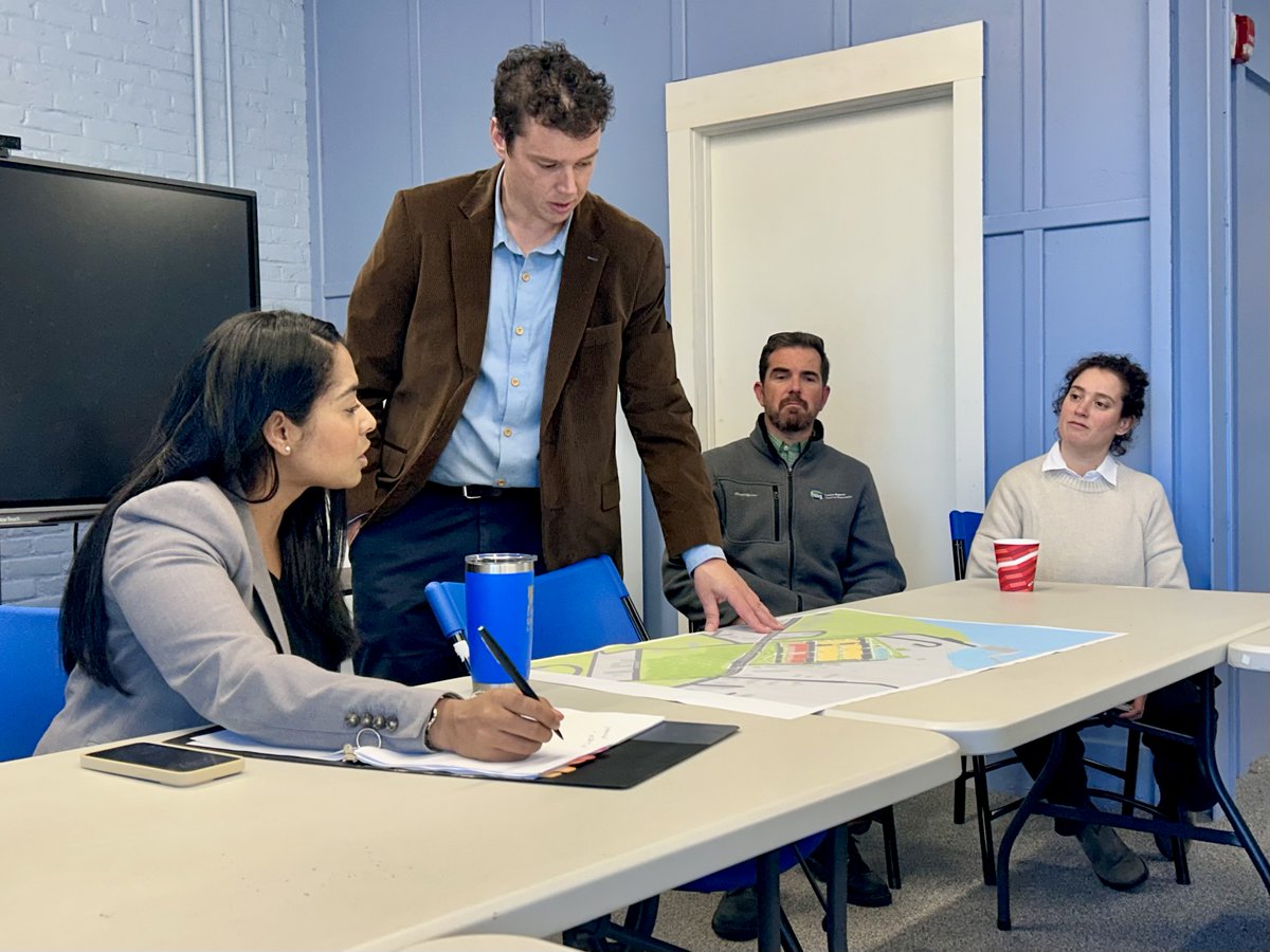 MA_EOHLC's tweet photo. Secretary Matias joined @Jo_Comerford and local leaders at the Farren site, where planning shows capacity for up to 150 homes. A $456,000 @MassDev Site Readiness award is supporting infrastructure design for redevelopment. https://t.co/qvFP2RCoCE