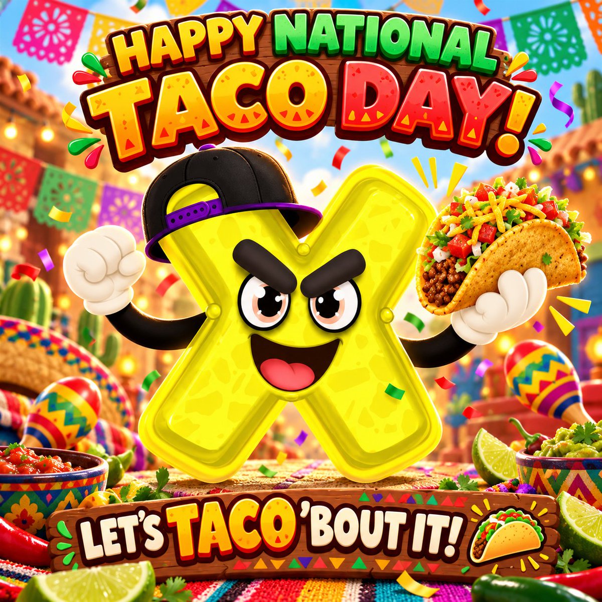Stixmetax's tweet photo. National Taco Day makes Taco Tuesday even more special
Let's taco'bout your favorite taco.
I guess you can even include those things you call burritos.
Enjoy some tacos. https://t.co/bybXp0150A