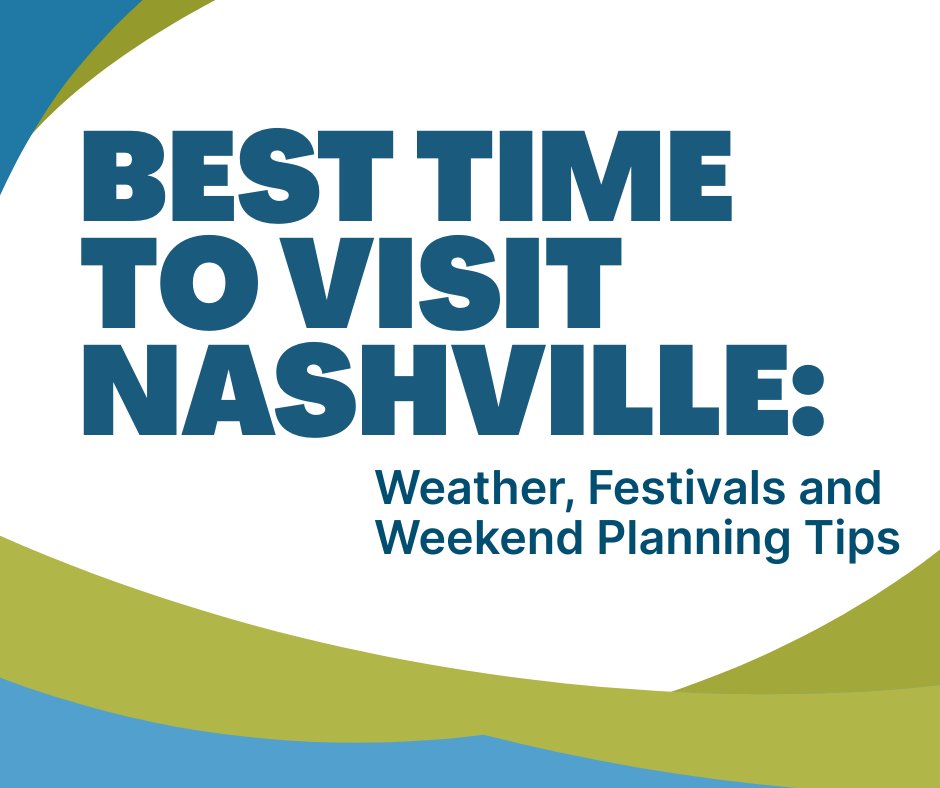 FlyICT's tweet photo. Nashville is calling!

With Southwest’s new nonstop from ICT to BNA launching in March 2027, when’s the best time to visit Music City?

We broke it down by season so you can find the perfect time for your trip. ✈️🤠

https://t.co/JIJXeiCwWA https://t.co/QYtT00Mzh6