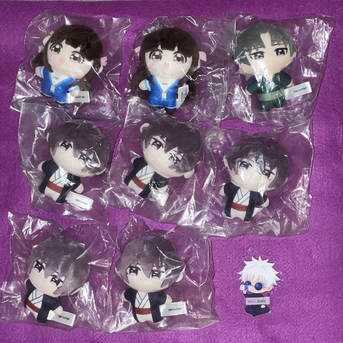 sii_goods's tweet photo. 【交換/譲渡】 フルーツバスケット フルバ マスコット ガチャガチャ カプセルトイ

譲︙本田透(2) 草摩紫呉(1) 草摩慊人(5)

求︙草摩夾 or 定価

❏池袋 大宮近辺手渡し（他場所要相談） https://t.co/5wdKMM8Ez9