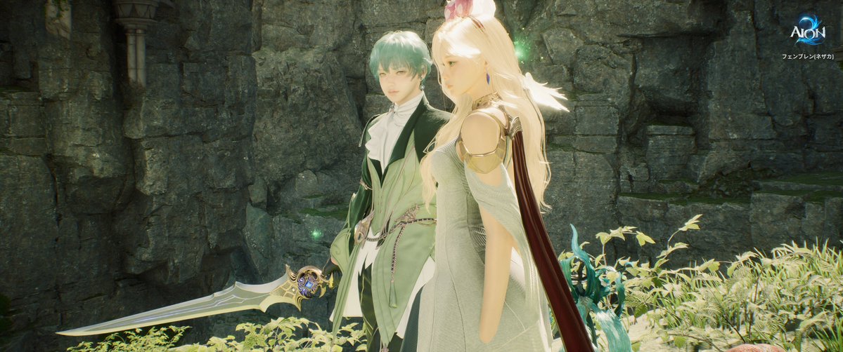 Fenbren6182's tweet photo. Vのアバターに雰囲気寄せてみたっ🐾
#AION2 #AION2SS
@Liina_blpro @chike75236466 @siro_hebi_1201 https://t.co/d1ABOZkvH5