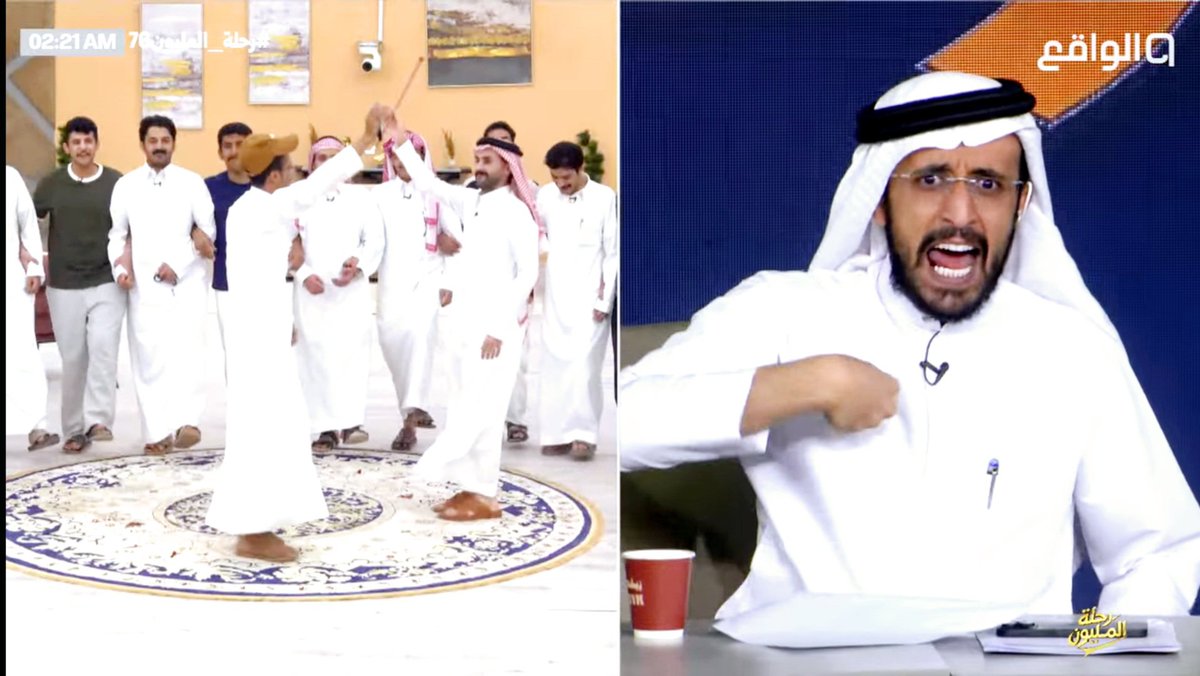 F_Writerdomin's tweet photo. بغى ينرفزهم تنرفز هو هو معصب وهم يلعبون عرضه نسخة ما بعدها نسخة😂
#رحلة_المليون76 https://t.co/ac2VVonOm8