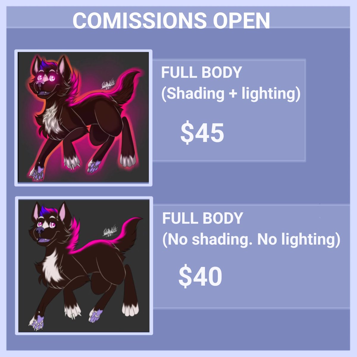 chantalltwolf's tweet photo. @LewtGremlin Here some of my work... 👉🏼👈🏼 https://t.co/2aUs1zqwIv