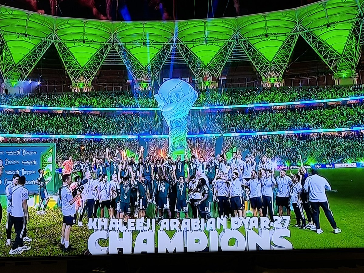 MUNEALDOUSARI's tweet photo. الف الف مبروك الفوز و الحصول على كاس خليج الديار 🇸🇦 https://t.co/FuR7jFaP74