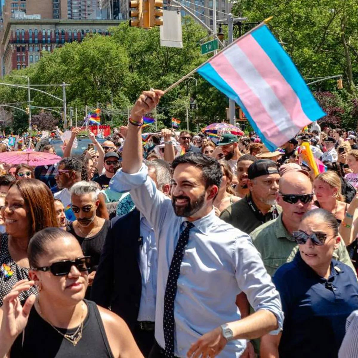 bennyjohnson's tweet photo. NYC Mayor Zohran Mamdani just signed a $8.9 MILLION contract to provide "gender-affirming care" to minors.

The three-year contract would fund:

-Puberty blockers
-Hormone replacement therapy
-"Gender-affirming" medical services for NYC youth

This is evil state-sanctioned child mutilation.
