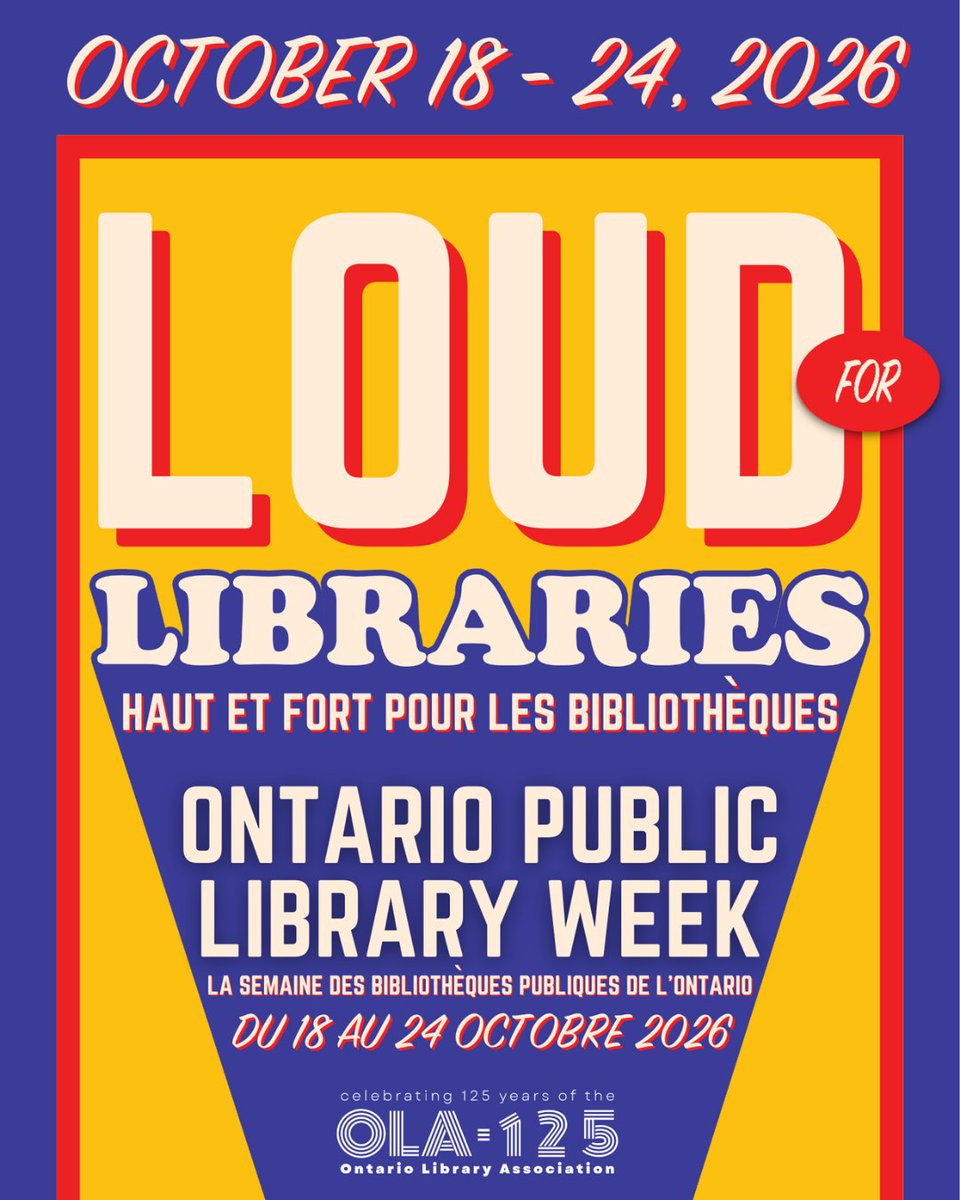 KingLibraries's tweet photo. 📚 We’re #LoudForLibraries this Ontario Public Library Week!

Libraries are essential community spaces that support learning, community connection, and well-being.

🏫Make sure libraries are a part of your conversation. Tell us how you will be #LoudForLibraries📢

#KingLibraries https://t.co/HOwE3ZM7ML