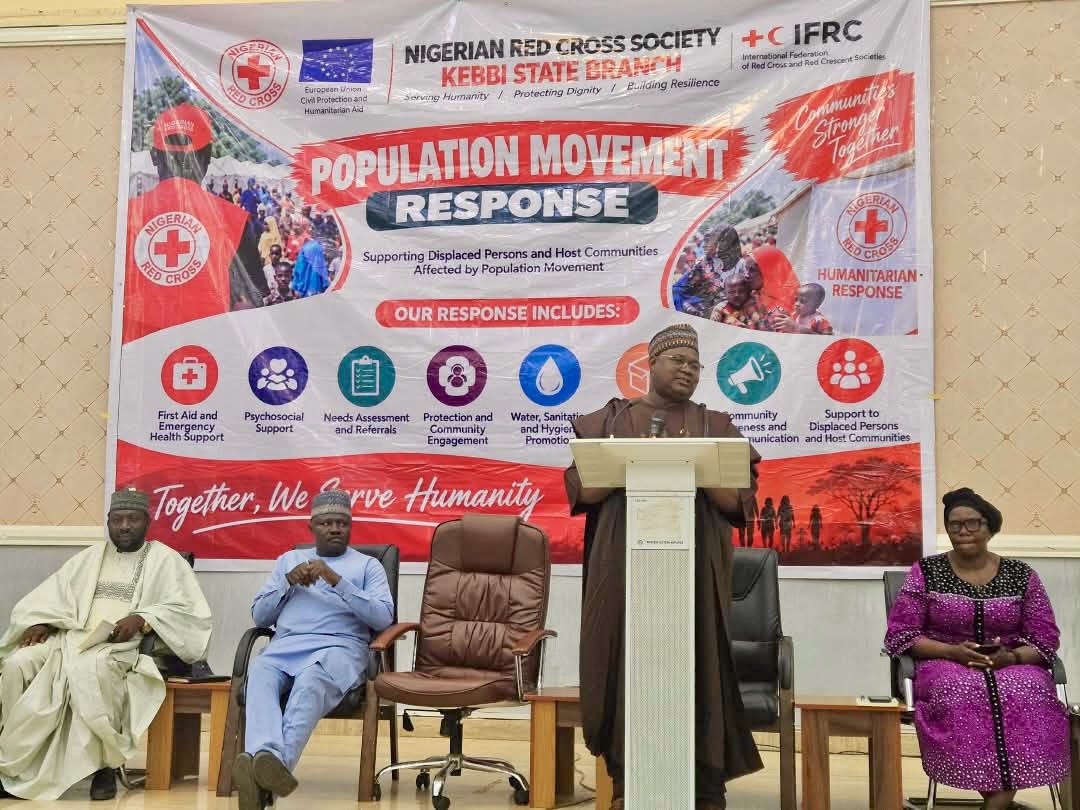 nrcs_ng's tweet photo. NRCS, with @ifrc launches a DREF operation in Kebbi to support communities affected by insecurity and displacement. 

#KebbiDisplacementDREF https://t.co/hKHz1WQp3i