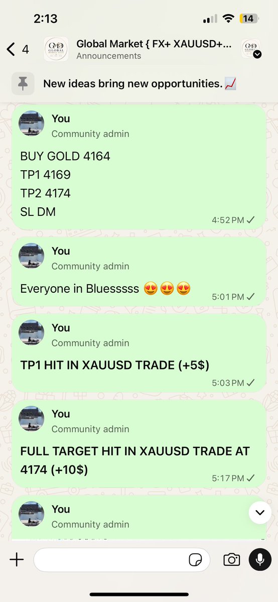 MuskanWad11's tweet photo. Check out our winning Wednesday Trades in our Community 

Get the access to the community: https://t.co/em80i57lmI 

#XAUUSD #GOLD https://t.co/3I7gG6W8d3
