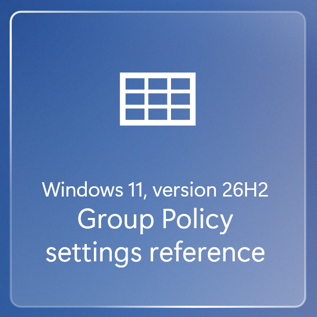 WindowsUpdate's tweet photo. Preparing to rollout Windows 11, version 26H2 in your organization? New and updated tools are ready to help. 🛠️ https://t.co/qNmzeRlWwB https://t.co/0WUqNSsPNi