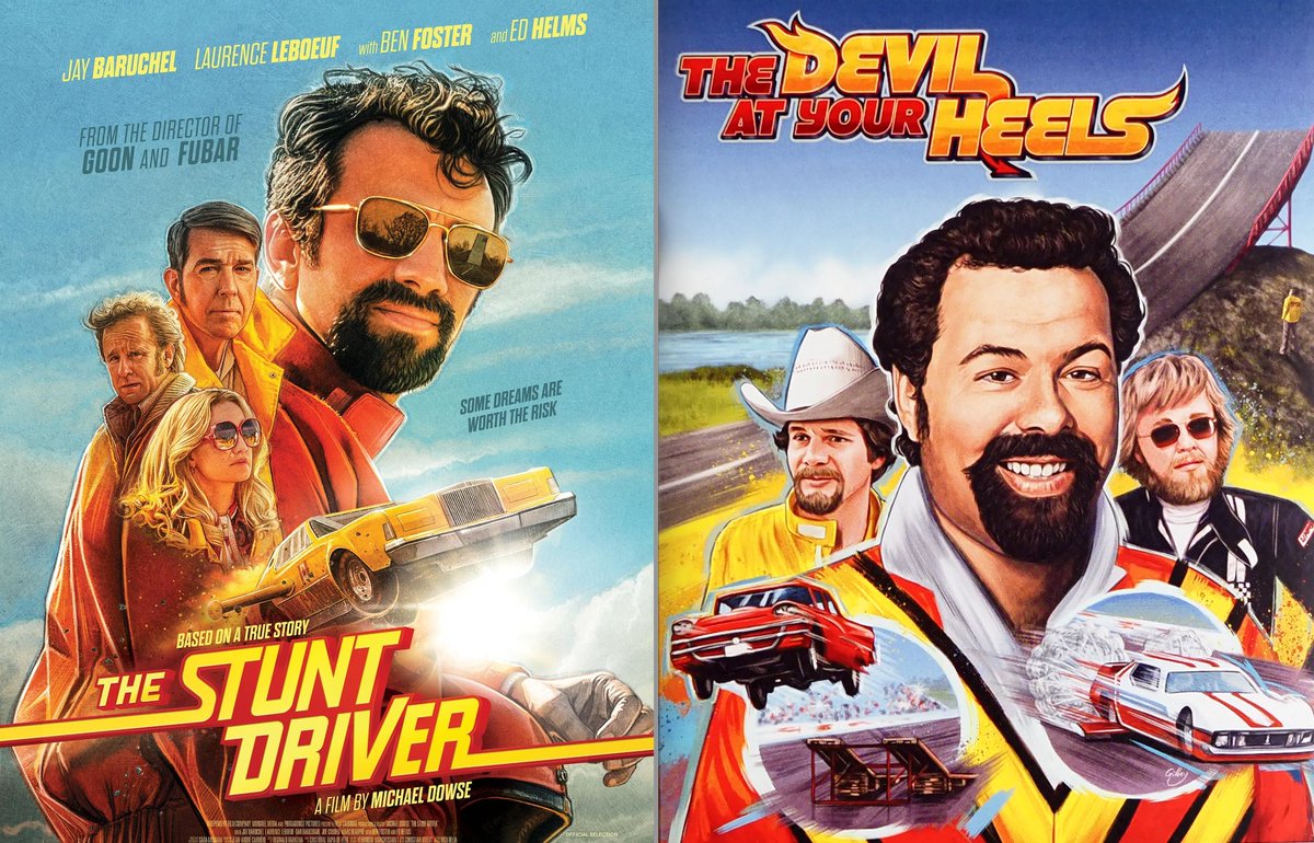 ocndistro's tweet photo. Digging THE STUNT DRIVER in theaters?

Check out @thenfb's even crazier, even more unbelievable documentary about it, THE DEVIL AT YOUR HEELS, available on @cipictures's Blu-ray.

🏎️Order link in comments🏎️ https://t.co/9bT2AhvZjw