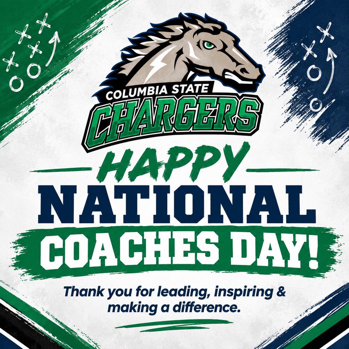 CStateSports's tweet photo. Today, we celebrate and thank our incredible Charger coaches for their leadership, dedication, and commitment to our student-athletes. We’re grateful for all you do to make Charger Athletics stronger every day! 💚⚡️ https://t.co/XlvRbNaxjG
