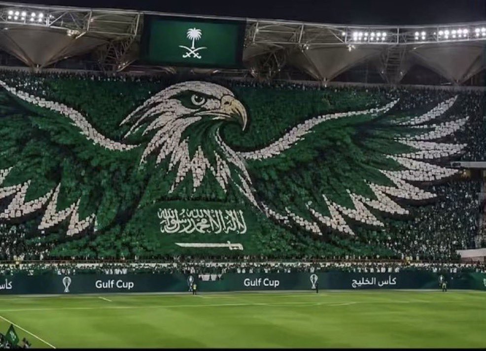 55Mnooola's tweet photo. الف مبروك لصقورنا كأس الخليج 🇸🇦🏆 https://t.co/zFm5PFO2LC
