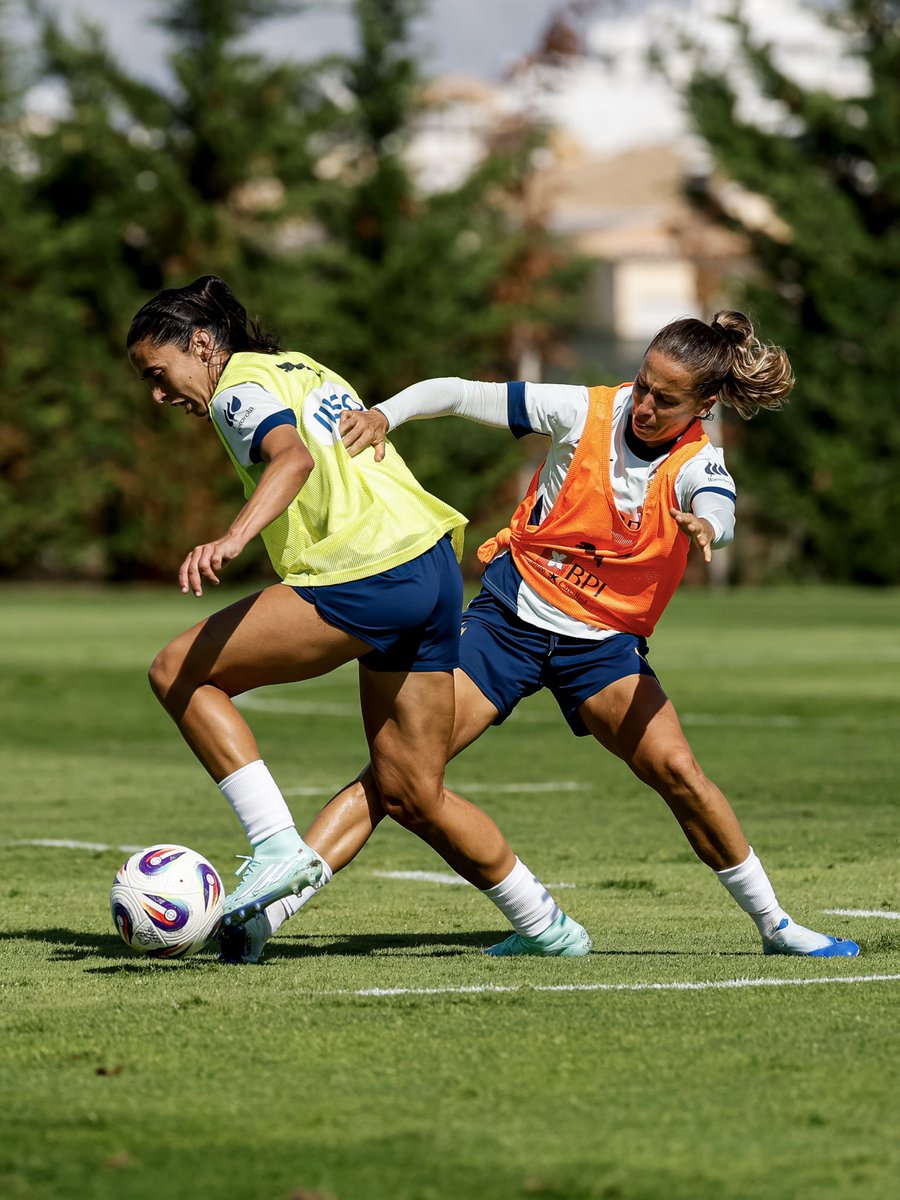 selecaoportugal's tweet photo. 𝗜𝗡𝗧𝗘𝗡𝗦𝗜𝗗𝗔𝗗𝗘 𝗠𝗔́𝗫𝗜𝗠𝗔. ⚡🏃‍��️

#Navegadoras | #WWCQ https://t.co/Lxke2ubS6C
