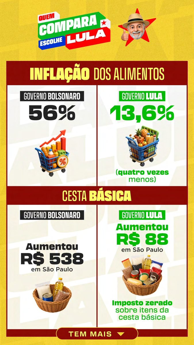 sarcazk00's tweet photo. QUEM COMPARA VOTA LULA! ⭐️❤️
#FANDOMSCOMLULA https://t.co/iEtGgmkk1m