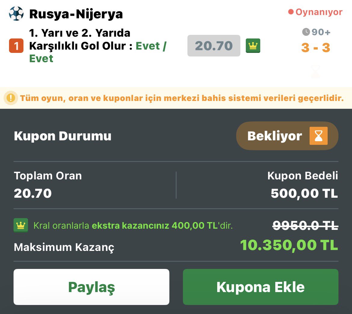 kahinresmi's tweet photo. Grubumuzun daha ilk gününden kazançlar. İspanya 1/2’si canlıları tek golden kaçanlar vs. Tamamen ücretsiz. Biz kazandırmaya geldik. Bunlar ise siftahımız. Grup alımları devam ediyor şimdiden 100+ olduk. Yerinizi alın :) https://t.co/VMATh3yr7t