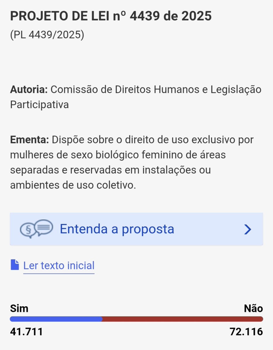 organizeseja's tweet photo. UMA CONSULTA PÚBLICA ESTÁ ACONTECENDO AGORA E PODE IMPACTAR O ACESSO DE MULHERES TRANS E TRAVESTIS A BANHEIROS FEMININOS.

PARTICIPE E VOTE "ΝÃΟ"🚫.

CADA VOTO FΑΖ DIFERENÇA. 

https://t.co/VjWo6lgMG4 https://t.co/i0LIskM1CA