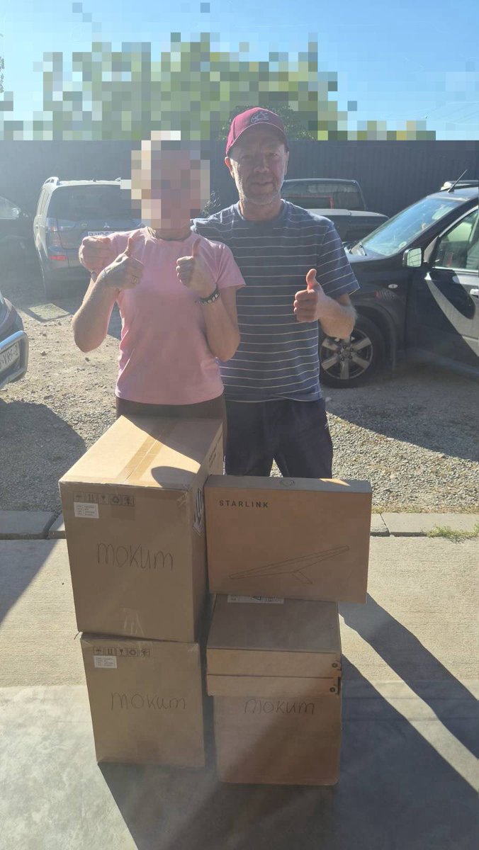 UkraineAidOps's tweet photo. Soldiers from a 42nd Brigade unit visited the UAO warehouse and picked up powerstations, generators, starlinks and some extras❤️‍🔥 https://t.co/eDctlAzdFK