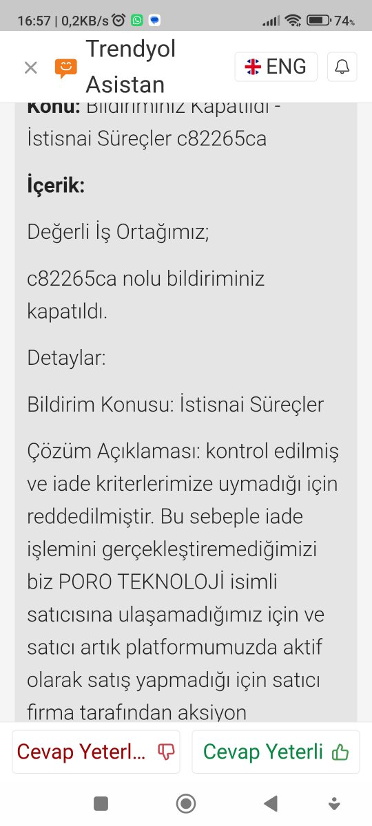 Halim_Sevil's tweet photo. @Trendyol @MilliTakimlar Arkadaşlar Millilerimizin yanındayız dediklerine bakmayın. Milleti dolandırıyorlar. Nasıl mı? Sahte satıcılar üzerinden satış yapıp ürünü gondermiyorlar.Urun neden gelmedi sorusuna da böyle cevap veriyorlar.Her seferinde ürünün kargolanmasini bekliyoruz diyorlar https://t.co/GE332DVAR2