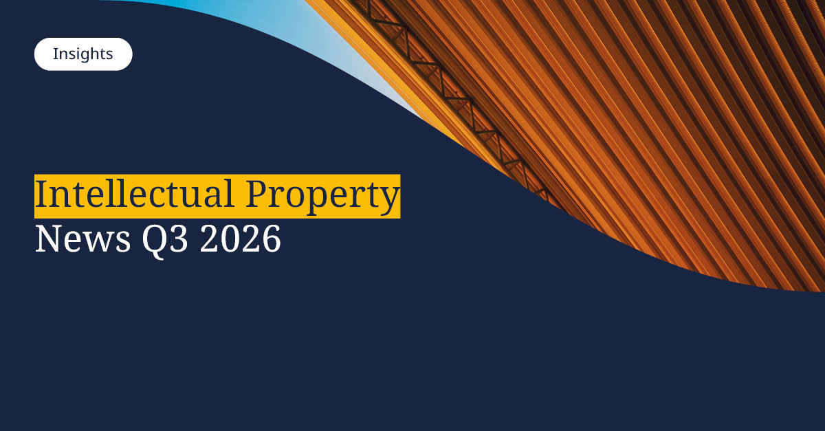 DLA_Piper's tweet photo. Our latest issue of Intellectual Property News explores key developments in franchise noncompetes, patent marking requirements for settlement licenses, and inherent trademark strength in likelihood-of-confusion disputes.

Read more: https://t.co/5x6y6DVeLi https://t.co/HybbdHgU3R
