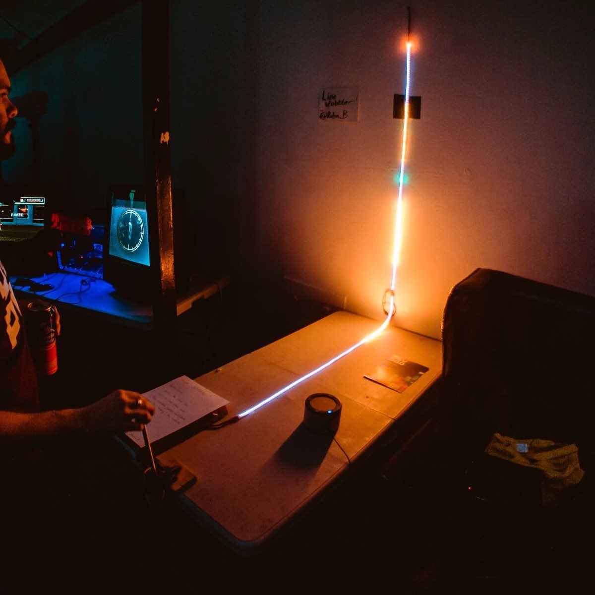 Joypadbar's tweet photo. 💎BITs on a Boat in partnership with @BITs_Showcase Game Announcement💎

✨Line Wobbler✨by @Robin_B 

Originally showcased at #SuperWarehouse Gaming Party in 2014 Line Wobbler is an icon of Indie Gaming!

When: 10/10/26 
Where: @GoldenHinde_ 

Tickets: https://t.co/RJhKsL1Rh9 https://t.co/FeG9VUCkJX