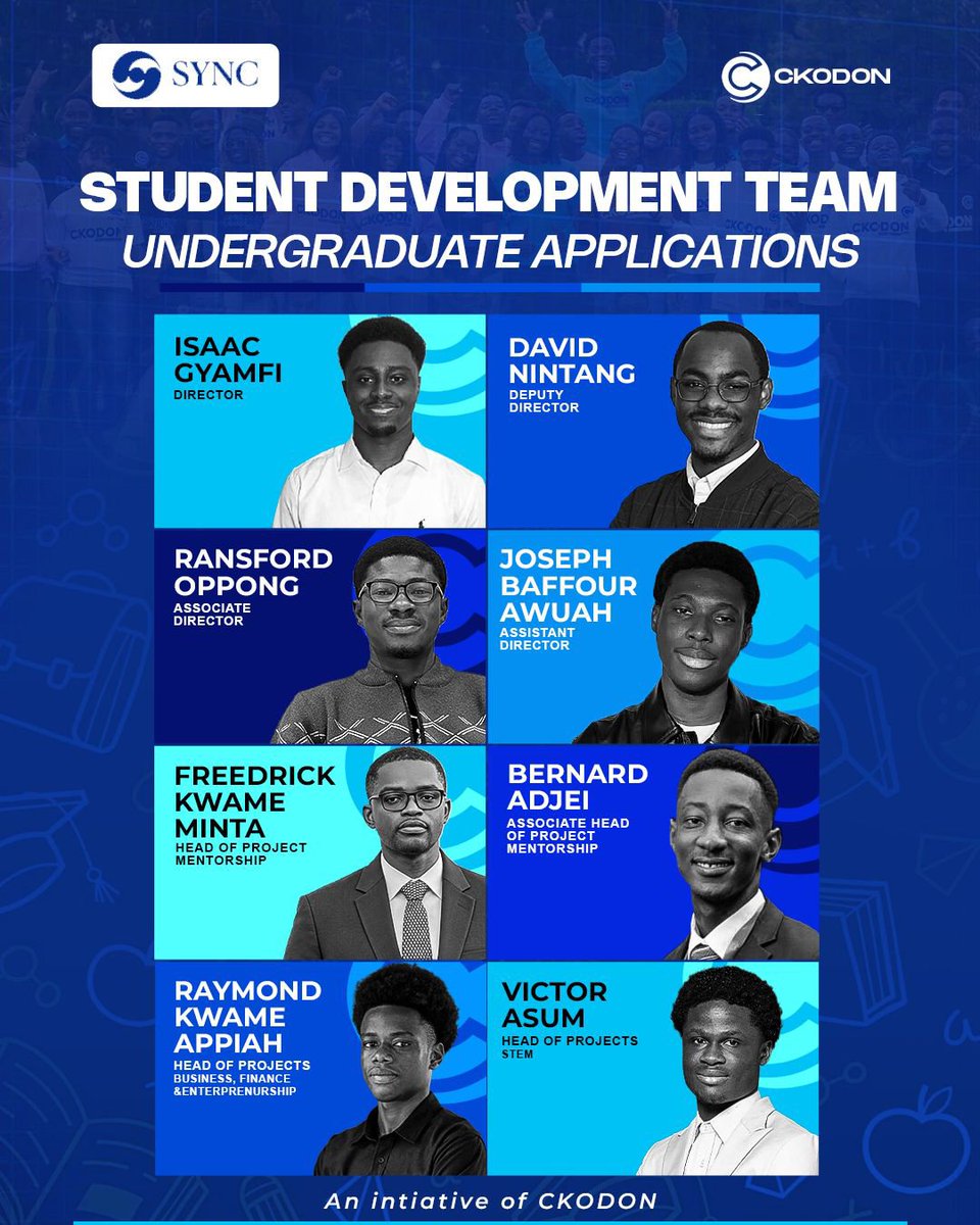 _ckodon's tweet photo. We’re excited to unveil our Student Development Team, bringing together dedicated project mentors committed to helping students take their academic goals to the next level. 

ℭ𝔞𝔭𝔦𝔱𝔲𝔩𝔲𝔪 𝔭𝔯𝔬𝔵𝔦𝔪𝔲𝔪 𝔥𝔦𝔠 𝔦𝔫𝔠𝔦𝔭𝔦𝔱.👍 https://t.co/WevVLJUC6F