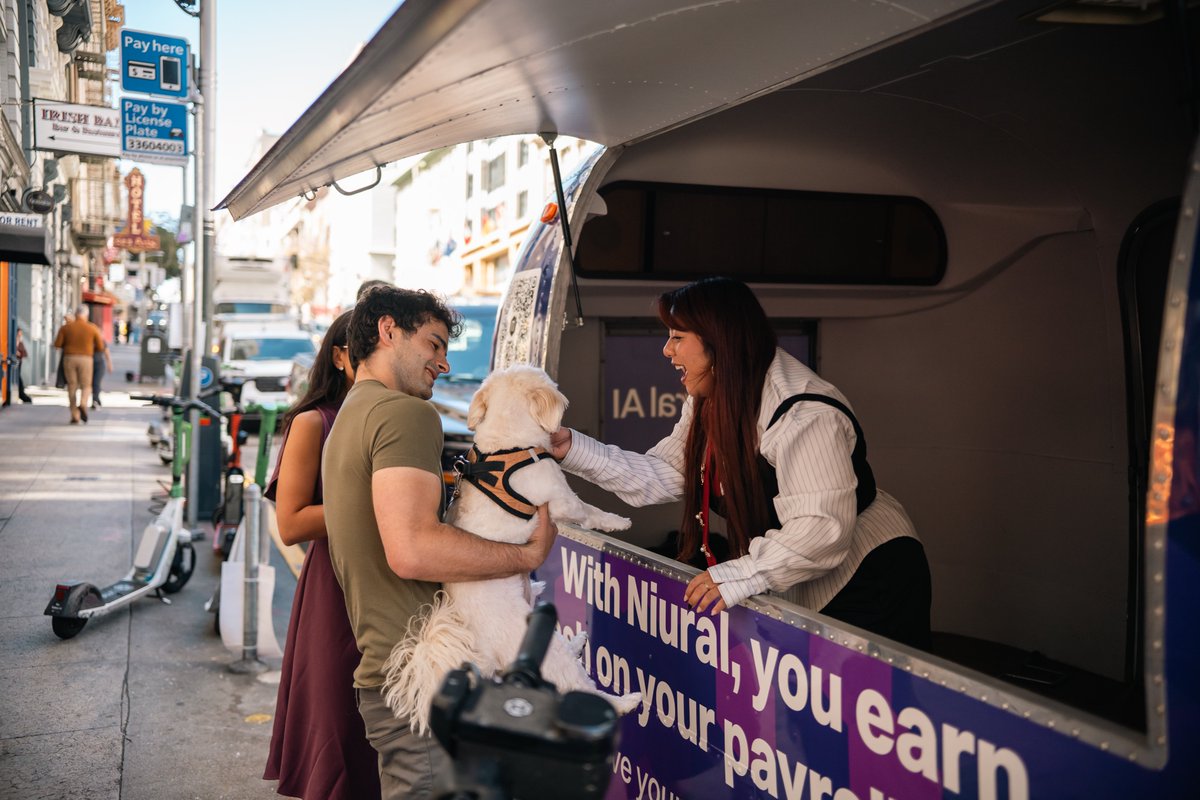 niuralHQ's tweet photo. Hey SF @Techweek_ , need a little fuel?

Come find us at @UseCorgi cafe. We’re here until 5PM and the coffee’s on Niural ☕️ https://t.co/v1wGhVE0Xk