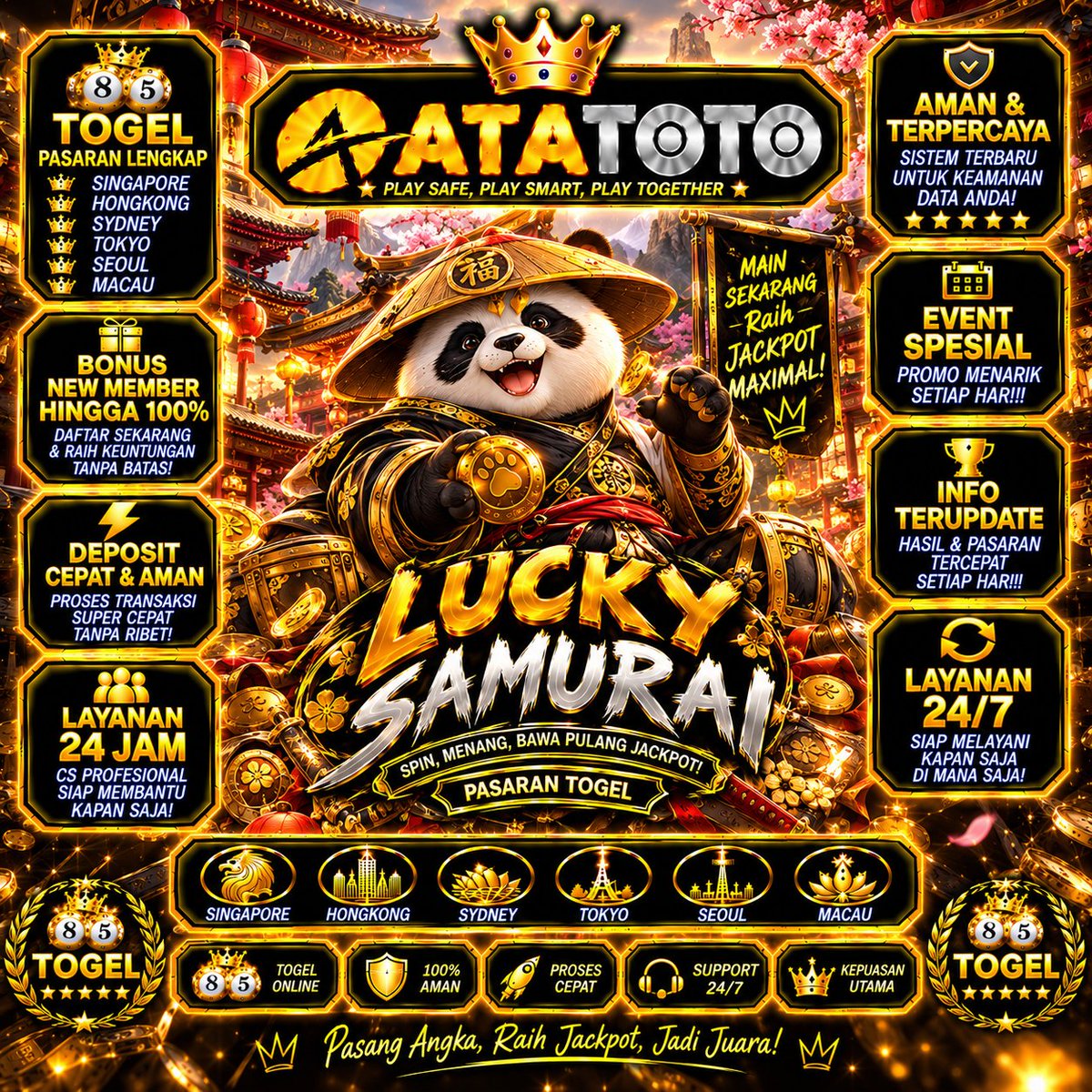 fezowatt's tweet photo. Ada event spesial yang lagi berlangsung!
Di ATATOTO kamu bisa main game online sambil meramaikan suasana event.
Ayo join sekarang!

LINK : https://t.co/0D9KvcgJys

#EventSpesial #ATATOTO #GameOnline https://t.co/KxcFbRbXIK