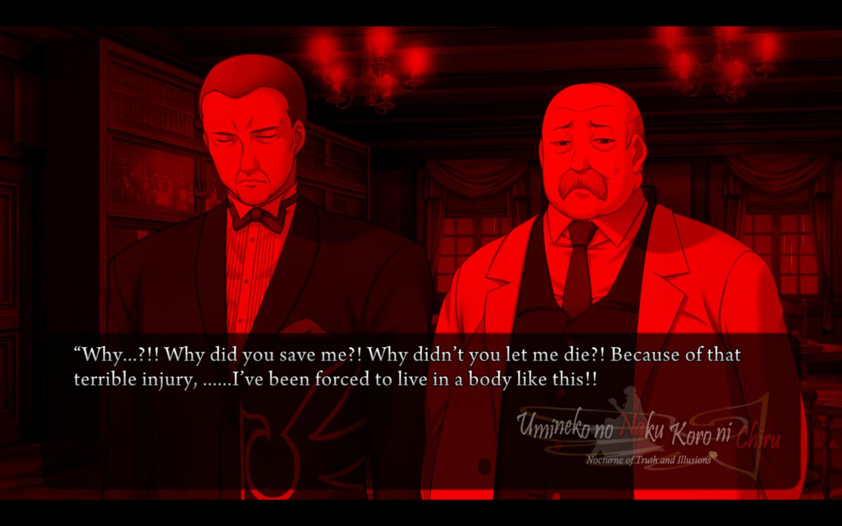 bernkastel281's tweet photo. this was probably the sequence that hit me the hardest on my first playthrough, seeing raw cruelty, stripped from all magical interpretation is just a visceral shock, and what furniture really means to Beatrice... #Umiday26 https://t.co/WOAYbJmVgN