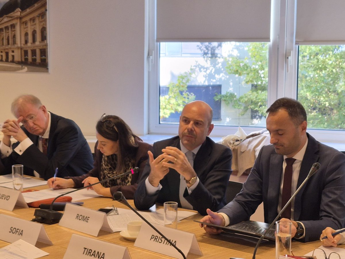 _AlfredoDurante's tweet photo. Regional cooperation should act to accelerate the EU enlargement through enhanced #security #connectivity and #resilience https://t.co/oZkesQ2xgD