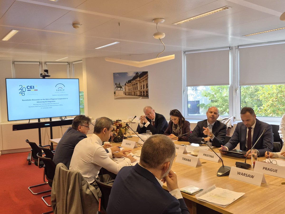 _AlfredoDurante's tweet photo. Regional cooperation should act to accelerate the EU enlargement through enhanced #security #connectivity and #resilience https://t.co/oZkesQ2xgD
