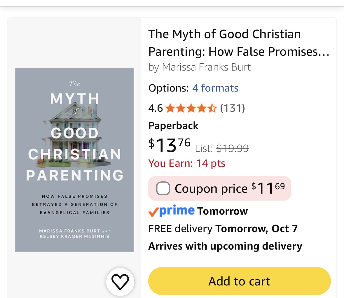 MBurtwrites's tweet photo. Hey! Great prime day deal! https://t.co/8zqW3OP7Qx