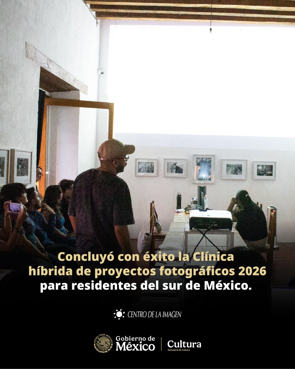 cimagen's tweet photo. ¡Agradecemos a todas las personas que participaron en la Clínica Híbrida de proyectos fotográficos 2026, región del Sur! 
Conoce más👉 https://t.co/aVCF4kJX4T https://t.co/07ivwDyUBV