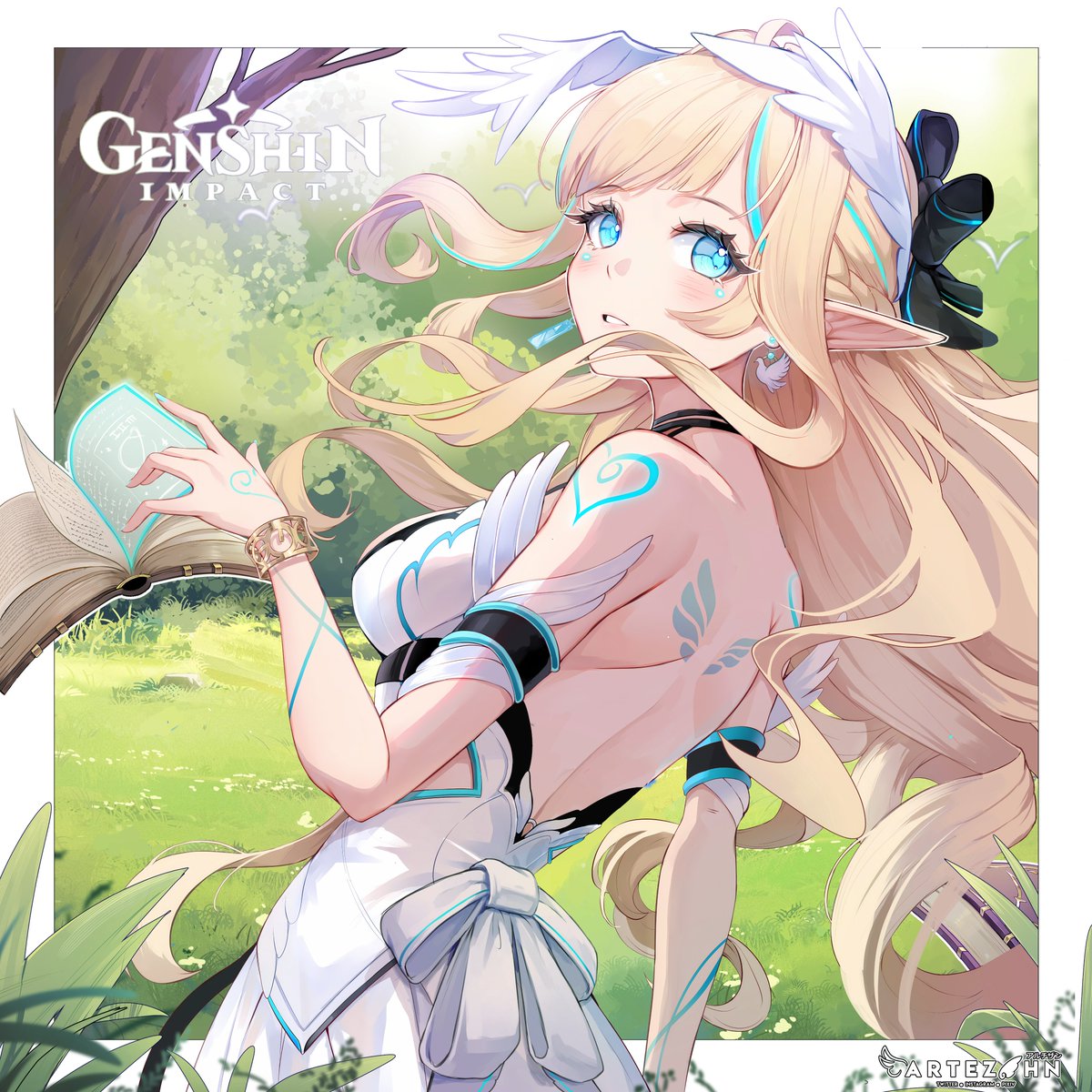 artezahn's tweet photo. Not a yumeshipper, but she could be a descender or somthing. https://t.co/5VlP72aImc
