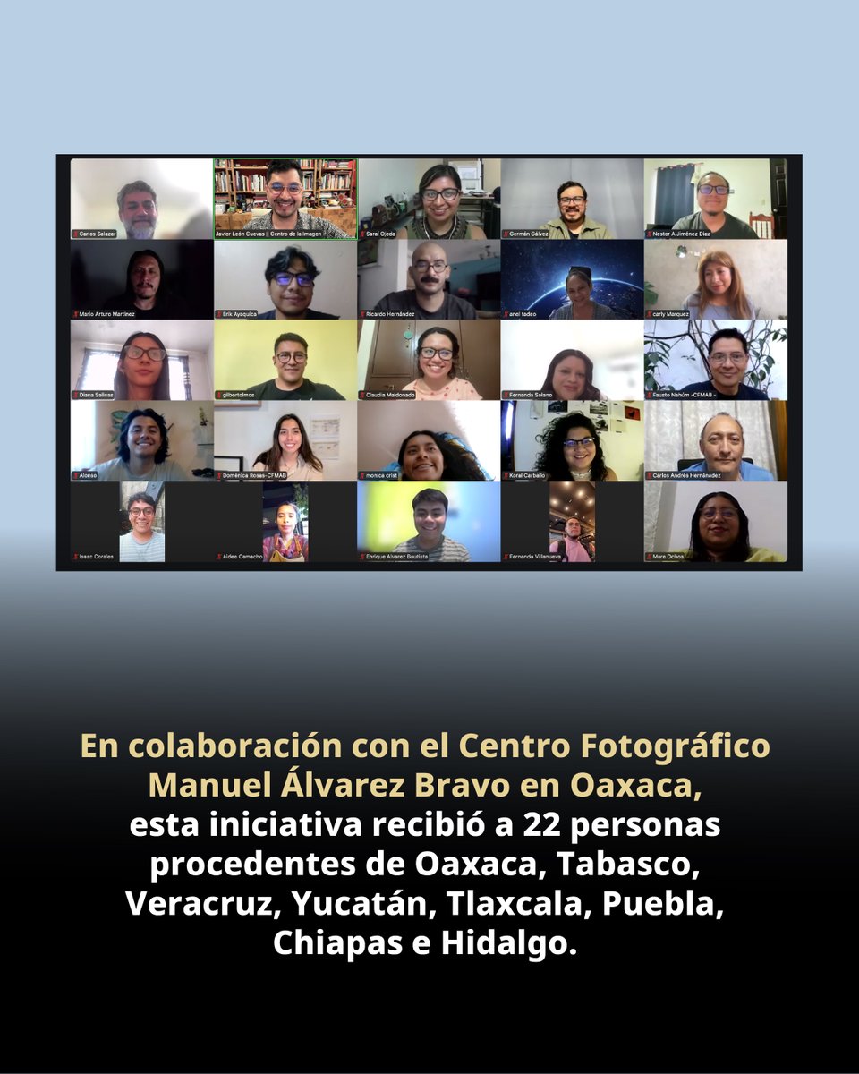 cimagen's tweet photo. ¡Agradecemos a todas las personas que participaron en la Clínica Híbrida de proyectos fotográficos 2026, región del Sur! 
Conoce más👉 https://t.co/aVCF4kJX4T https://t.co/07ivwDyUBV