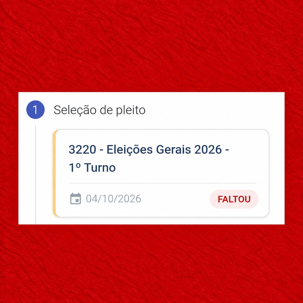 fandomscomlula's tweet photo. Muitos eleitores estão relatando que o site e app do @TSEjusbr consta que a situação dos titulos de eleitores está com FALTA no primeiro turno.

Até o momento o Tribunal Superior Eleitoral não se manifestou  sobre o ocorrido e por isso, incentivamos todos usarem junto com QUEM COMPARA VOTA LULA, a frase: EXPLICA TSE.