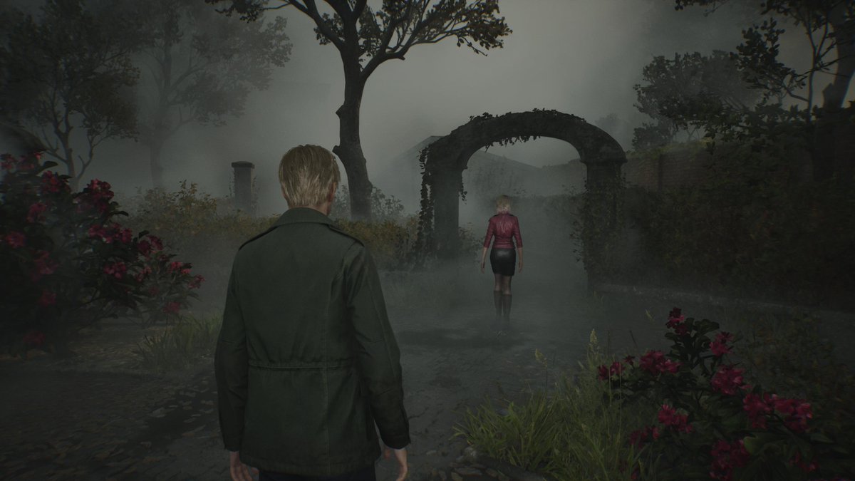 Bolanzeno's tweet photo. como me estoy gozando el Silent Hill 2 por dios https://t.co/iCFjispLfM