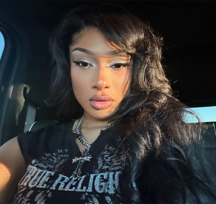 swanourii's tweet photo. bitches will really try to convince u that megan thee stallion is masculine like girl let’s be serious… https://t.co/JUmjsFpI5Z