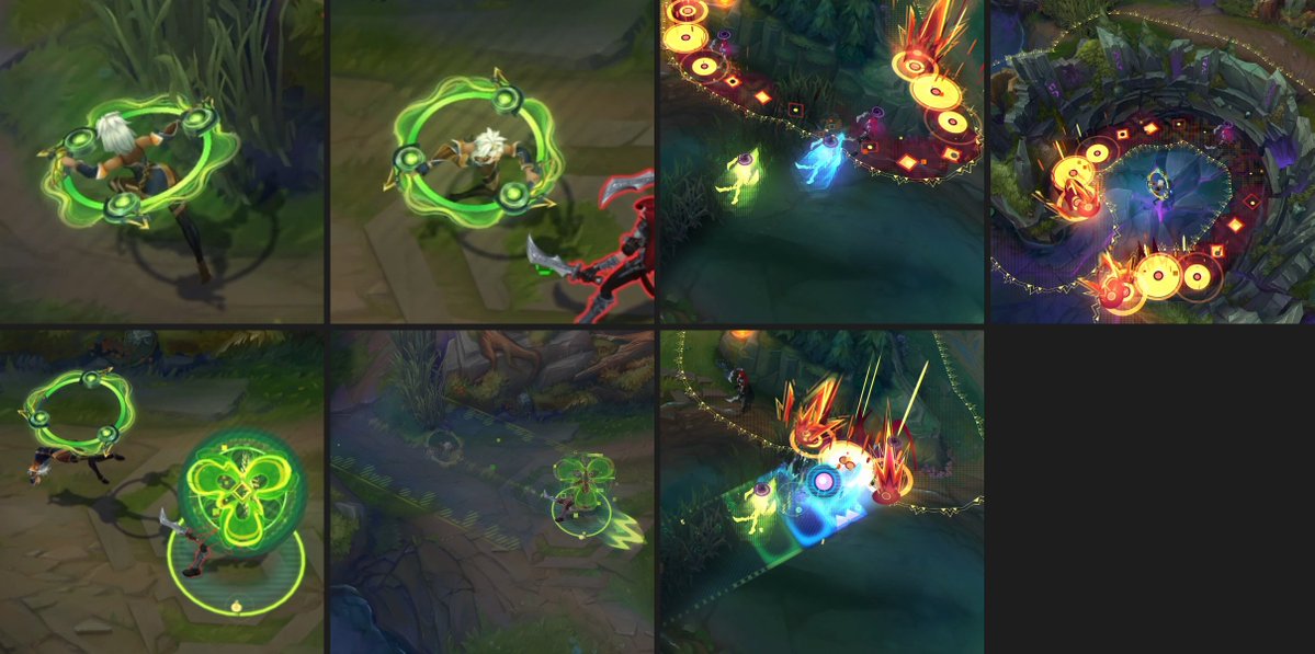 Echo166923's tweet photo. Now that I've calmed down a bit,here's a detailed showcase of Qiyana's new skin. To be fair, it's actually a pretty decent Epic skin.However, I feel like none of the chromas are particularly good, which is a bit of a shame. What do you guys think of this skin?
#Qiyana #TrueDamage https://t.co/Yne9OnkIV1
