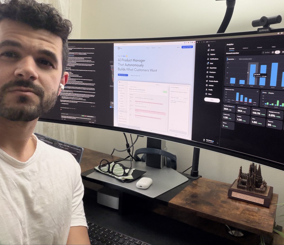 matt_teeixeira's tweet photo. I’m a solo founder building from AU. 

If you’re a
- founder
- designer
- product manager
- builder

Let’s connect and grow together 🚀 https://t.co/XOC3L7U9c3