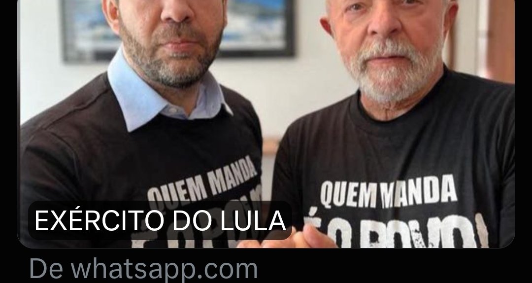 ALBERTOIANNUZZ6's tweet photo. https://t.co/LxwLHixQ9R…
O grupo de FAKENEWS do Janones
Isso é crime
Denunciem o grupo no WhatsApp 
E vamos mandar para o @TSEjusbr @plnacional_ 
@FlavioBolsonaro 
Compartilhem e Denunciem no WhatsApp. https://t.co/zWq66tiefD