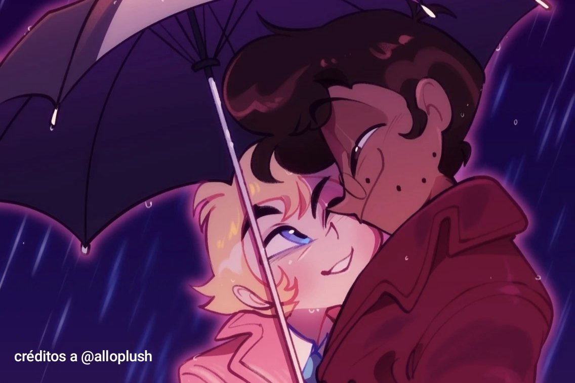 nottvinnn's tweet photo. La historia de ayer para hoy 💜 (descuiden, ya estoy haciendo el de hoy (para hoy?))
Relatito lindo lo juro /hj?
#HazbinHotel #radioapple #appleradio #alastor #lucifer 
Arte de @alloplush me quiero comer sus dibujos ñom https://t.co/3e0eGO84GJ