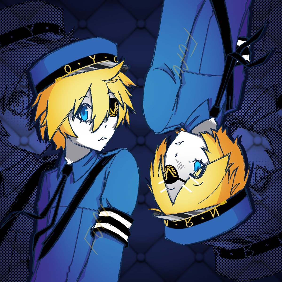 Mafufushi's tweet photo. DAY 6 — vocaloid
#artober #Persona #vocaloid  #KagamineRin #KagamineLen https://t.co/WMabgKatGY