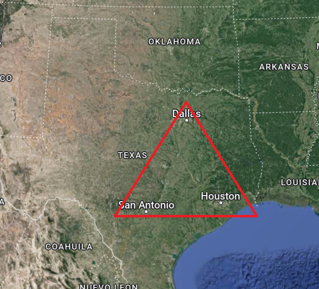 JohnLeFevre's tweet photo. The Texas Triangle will see the biggest economic expansion in the US over the next ten years. 

Dallas, Houston, Austin, San Antonio.

Nothing else groups like this:
- low cost of living
- high quality of life
- ample and relatively cheap land
- no state income tax
- central location
- good weather  
- diverse economies
- business and regulatory friendly
- good education & healthcare
- Giga Texas + Terafab + Bastrop

The suburban and rural areas will also benefit massively from technological and cultural shifts: 
- work from anywhere
- self driving cars, no traffic
- transportation: drones, flying cars
- food delivery improvements (not just TexMex and BBQ anymore)
- AR/VR/AI in education
- decreasing social isolation
- influx of talent and high-caliber people
- patriotic, pro-American, homogenous culture & values