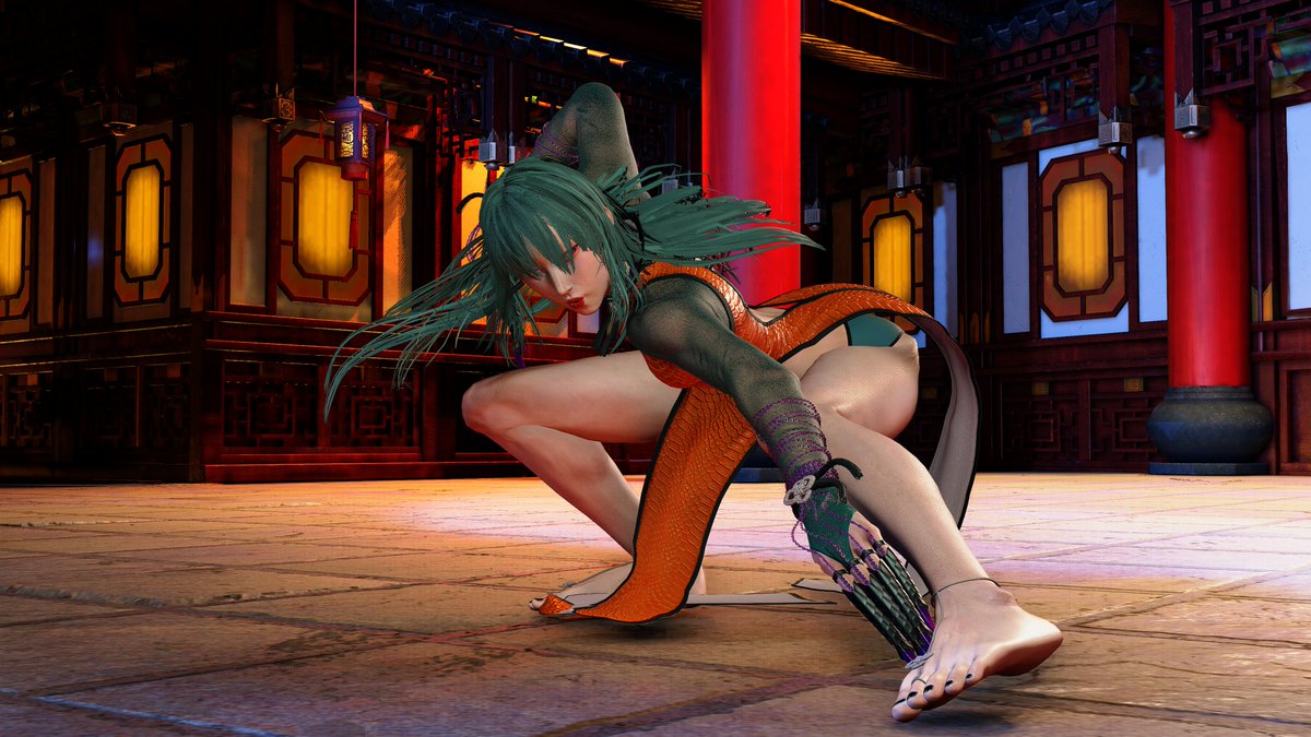 ZZtaiMods's tweet photo. New Aki barefoot mod #sf6 #aki https://t.co/hFLcuZd4hf